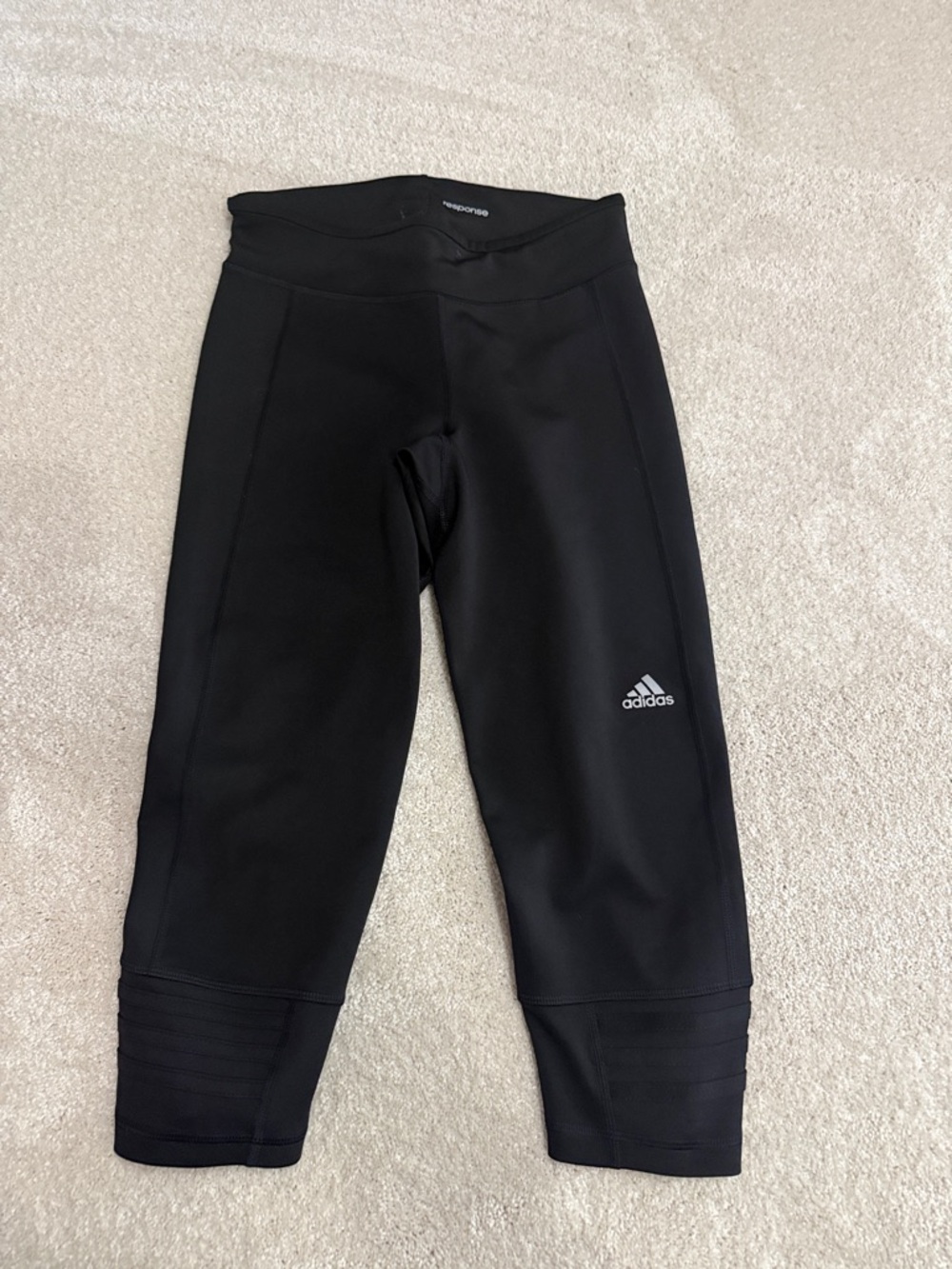 adidas Black Women’s Capri Performance Leggings